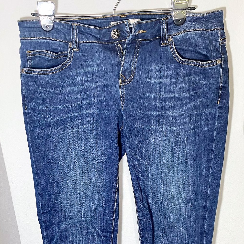 Wild Blue Cropped Skinny Jean